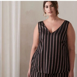 Rachel by Rachel Roy Striped‎ Cami (Plus Size)